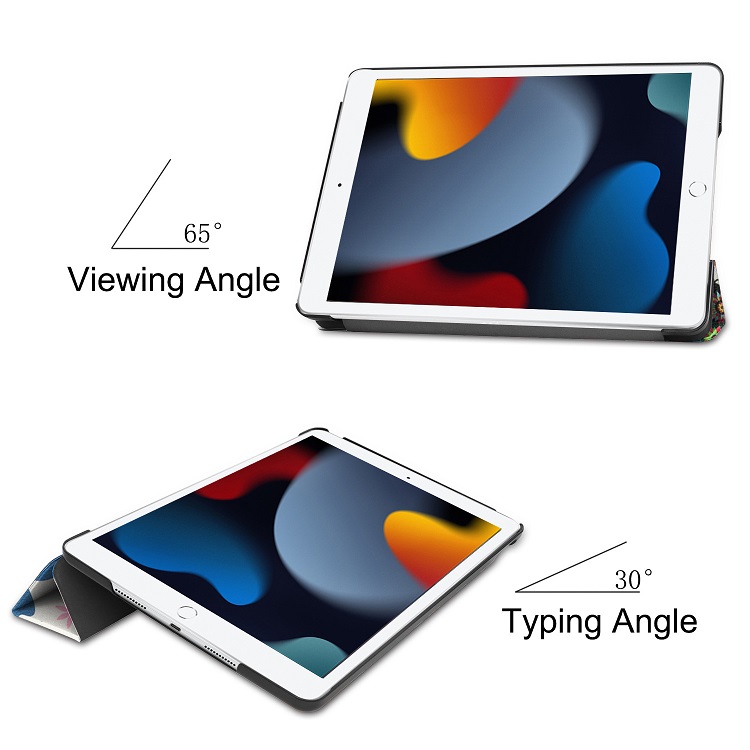 Bekijk afbeelding 2 van Tablet hoes voor Samsung X200 A8, 10.5 Inch, Tri-Fold Book Case - Vlinders